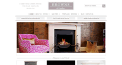 Desktop Screenshot of brownsoflondon.com
